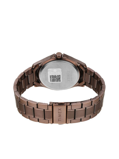 Timex Trendline Round 21mm Brown Dial Analog Watch - TW000X136