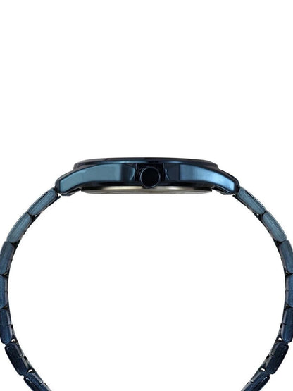 Timex Round Blue Dial Analog Watch With Blue Strap  - TW000X137