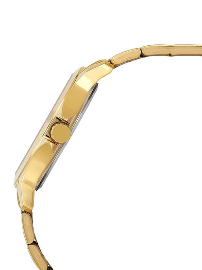 Timex Trendline Round 21mm Champagne Dial Analog Watch - TW000X143