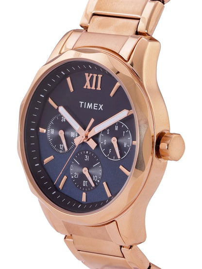 Timex Signio Round 44mm Blue Dial Analog Watch - TW0TG7606