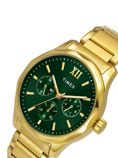 Timex Signio Round 21mm Green Dial Analog Watch - TW0TG7635