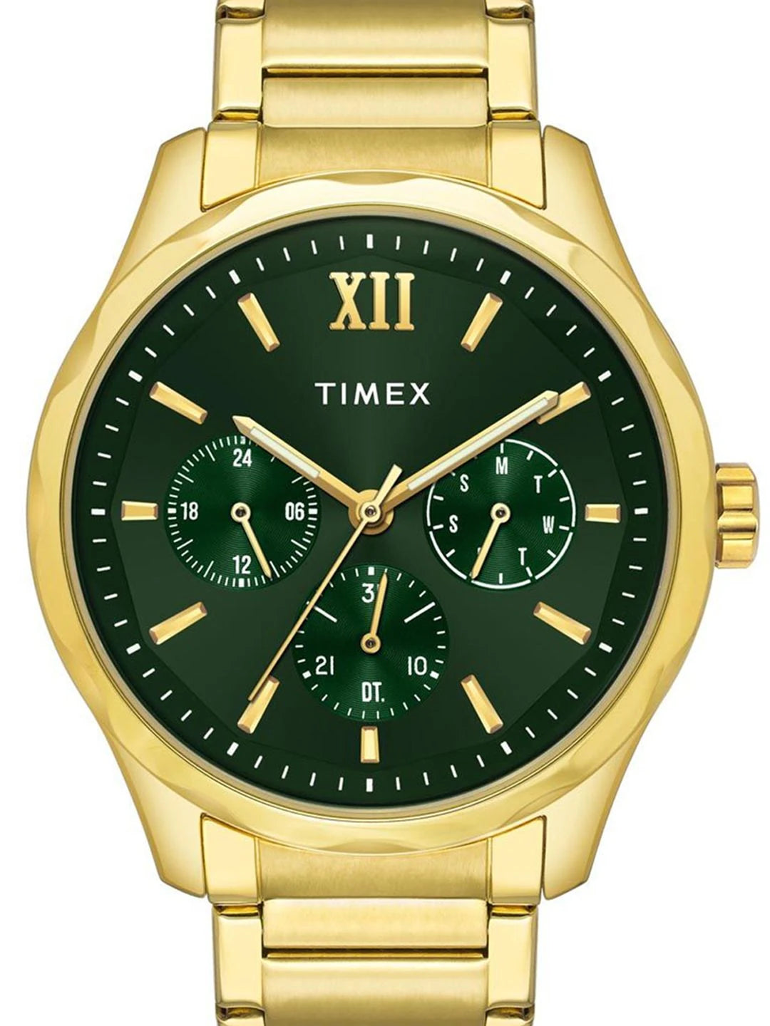 Timex Signio Round 21mm Green Dial Analog Watch - TW0TG7635