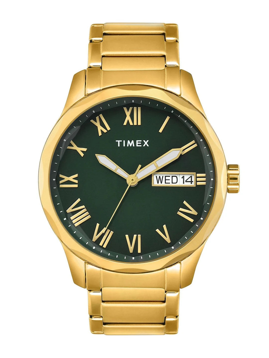 Timex Signio Round 21mm Green Dial Analog Watch - TW0TG7640