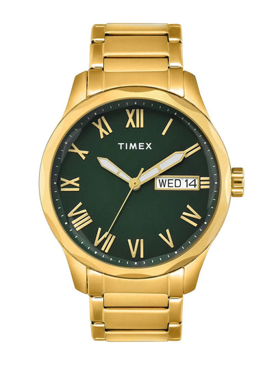 Timex Signio Round 21mm Green Dial Analog Watch - TW0TG7640