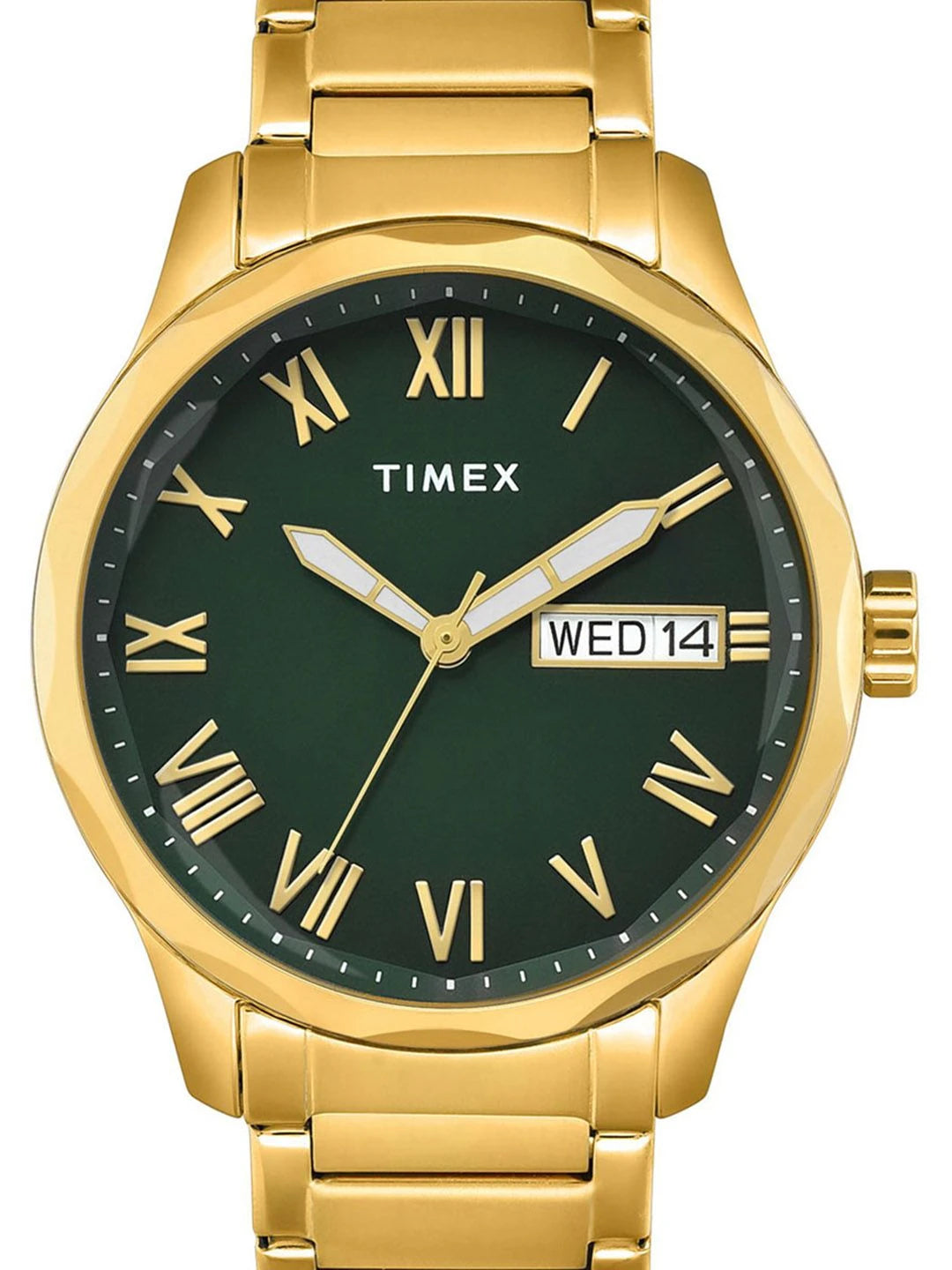 Timex Signio Round 21mm Green Dial Analog Watch - TW0TG7640