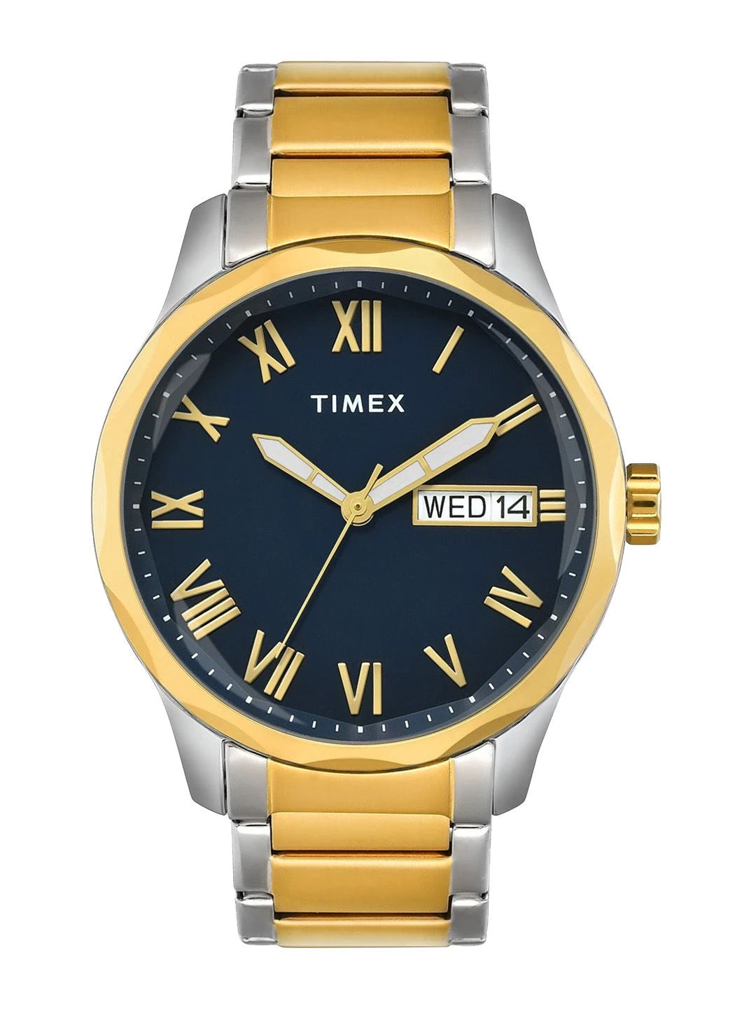 Timex Signio Round 44mm Blue Dial Analog Watch - TW0TG7642