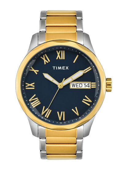 Timex Signio Round 44mm Blue Dial Analog Watch - TW0TG7642