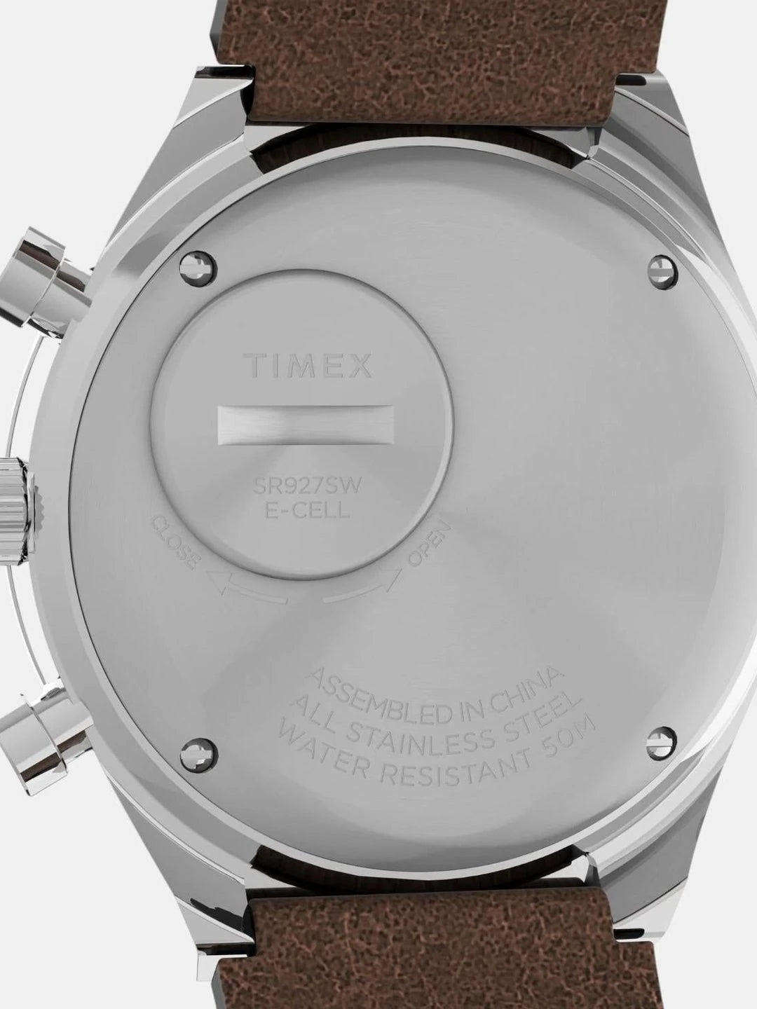 Timex Dial & Leather Straps Analogue Chronograph Watch - TW2V42800U9