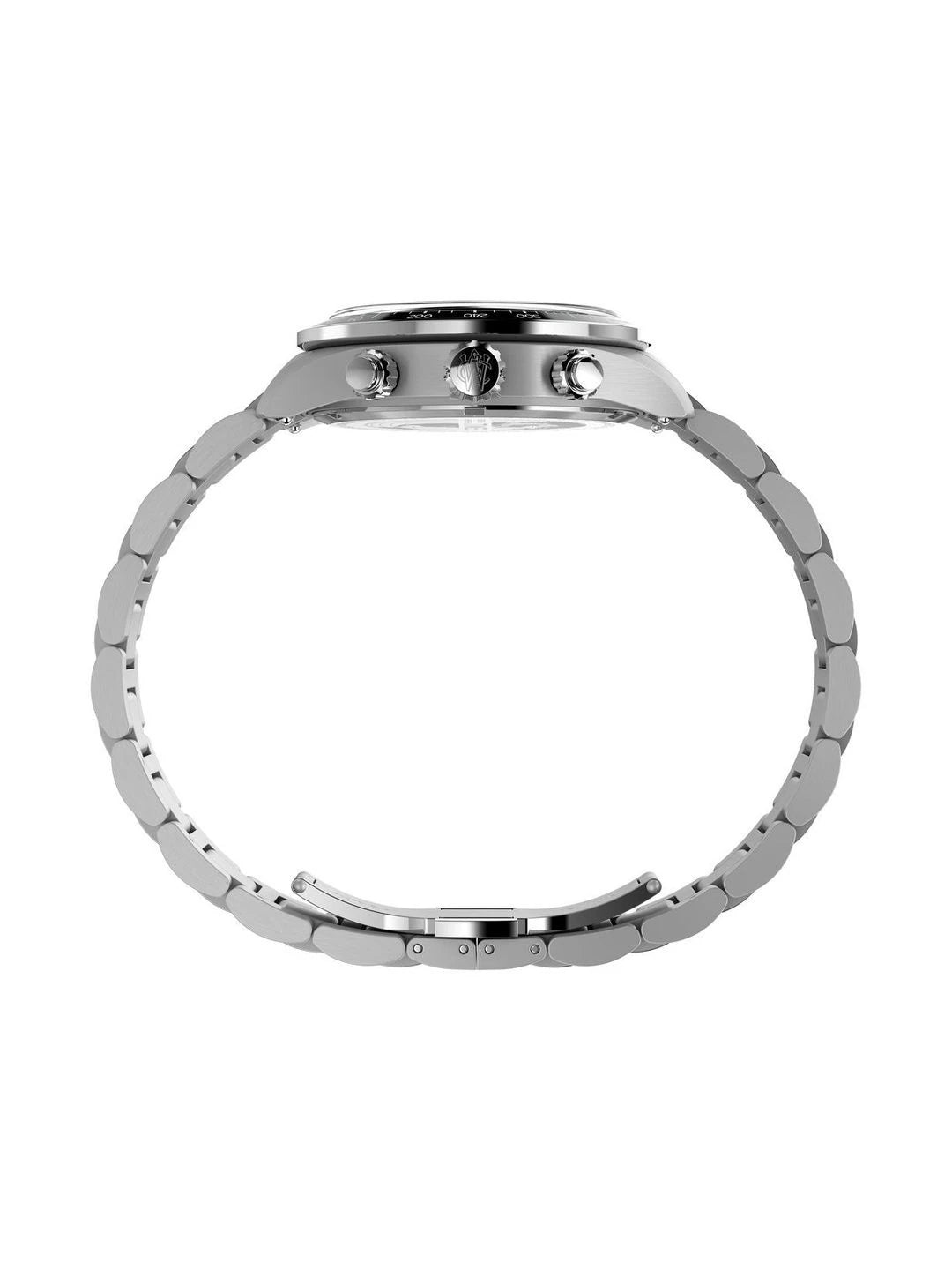 Timex Dial & Stainless Steel Bracelet Style Straps Analogue Chronograph Watch - TW2Y70500IK