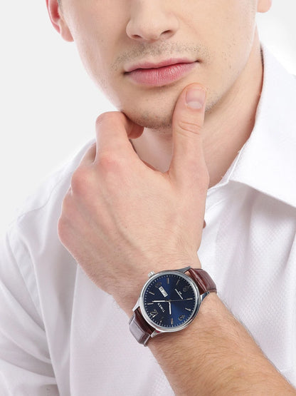 Timex Trendline Round 43mm Blue Dial Analog Watch - TWEG18400
