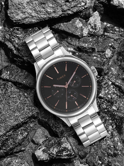 Timex Trendline Round 21mm Black Dial Analog Watch - TWEG18408