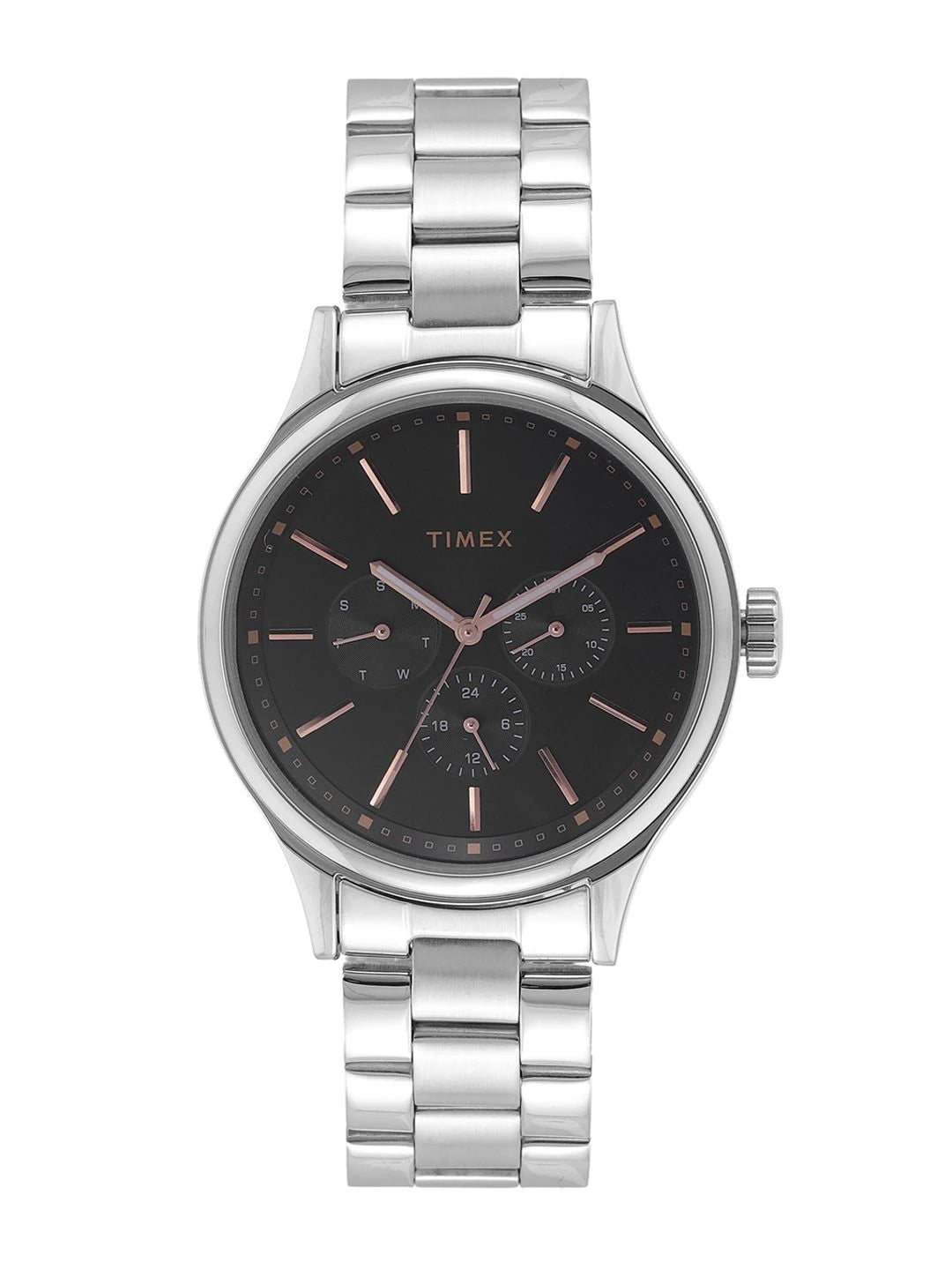 Timex Trendline Round 21mm Black Dial Analog Watch - TWEG18408