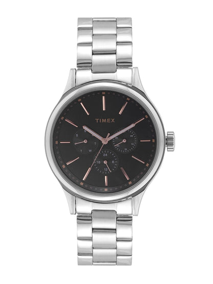 Timex Trendline Round 21mm Black Dial Analog Watch - TWEG18408