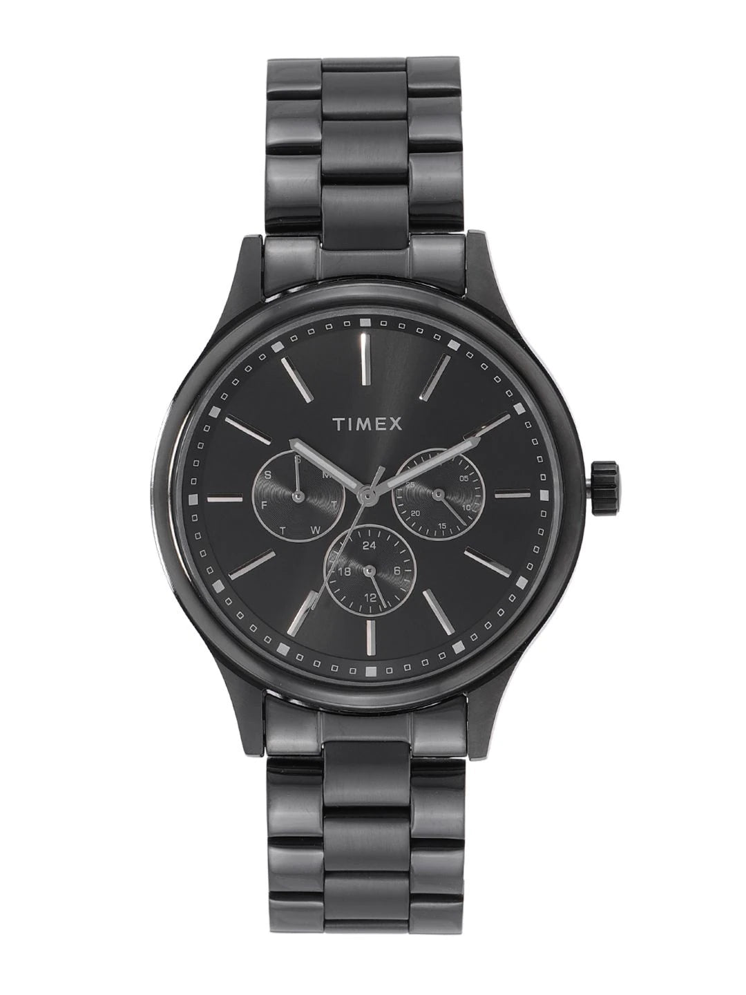 Timex Trendline Round 43mm Black Dial Analog Watch - TWEG18410