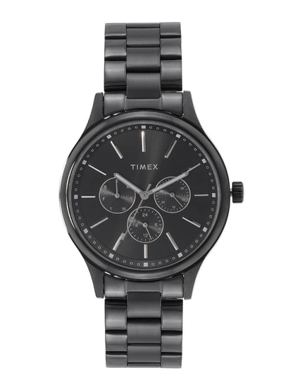 Timex Trendline Round 43mm Black Dial Analog Watch - TWEG18410