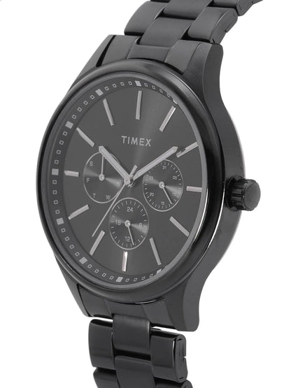 Timex Trendline Round 43mm Black Dial Analog Watch - TWEG18410