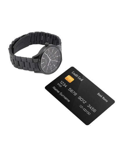 Timex Trendline Round 43mm Black Dial Analog Watch - TWEG18410