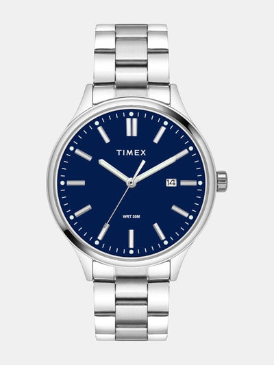 Timex Trendline Round Blue Dial Analog Watch - TWEG18429