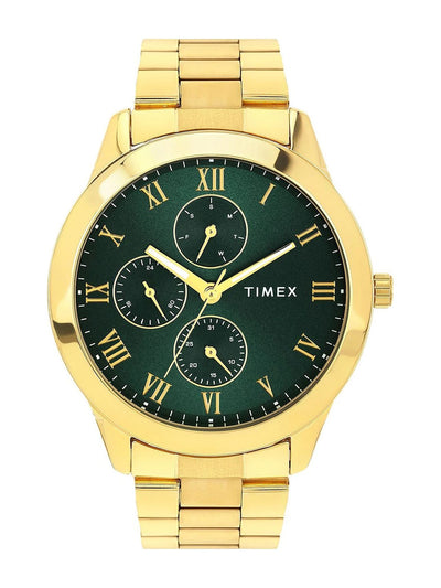 Timex Trendline Round 21mm Green Dial Analog Watch - TWEG18527