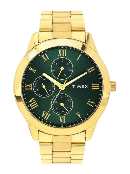 Timex Trendline Round 21mm Green Dial Analog Watch - TWEG18527