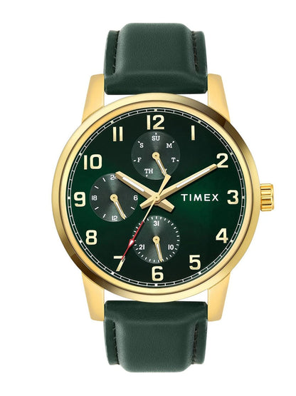 Timex Trendline Round 21mm Green Dial Analog Watch - TWEG18907