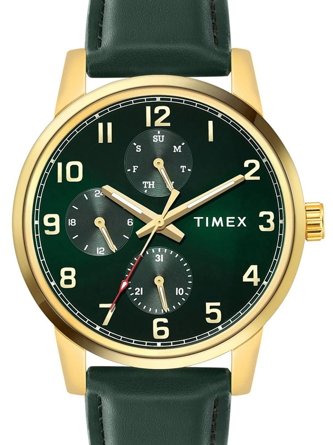 Timex Trendline Round 21mm Green Dial Analog Watch - TWEG18907