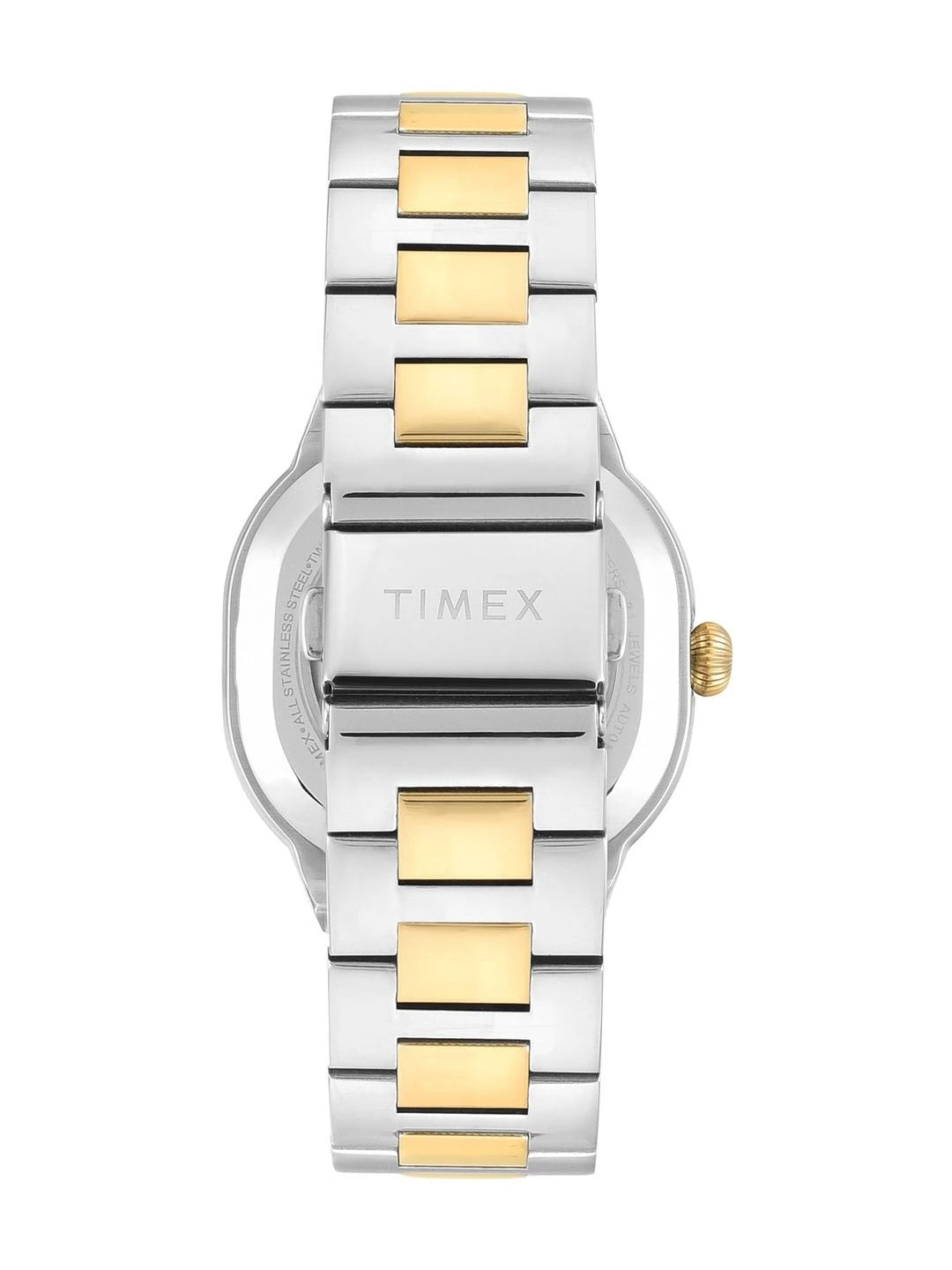 Timex Skeleton Dial & Bracelet Style Straps Analogue Automatic Motion Powered Watch - TWEG24700