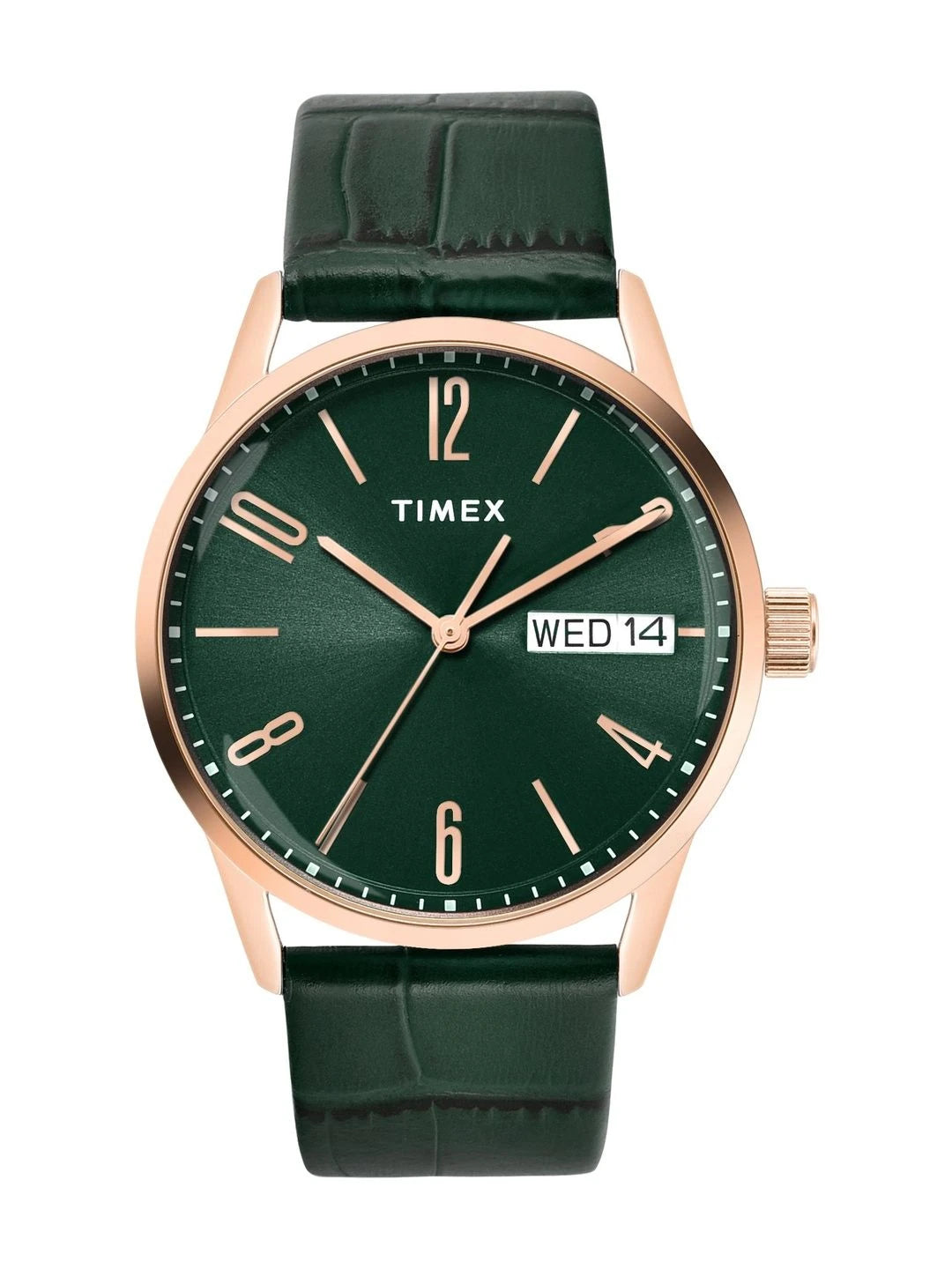 Timex Trendline Round 21mm Green Dial Analog Watch - TWEG25509