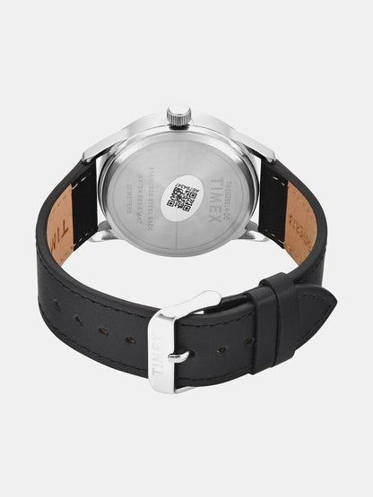 Timex Brass Dial & Leather Straps Watch - TWEG25514