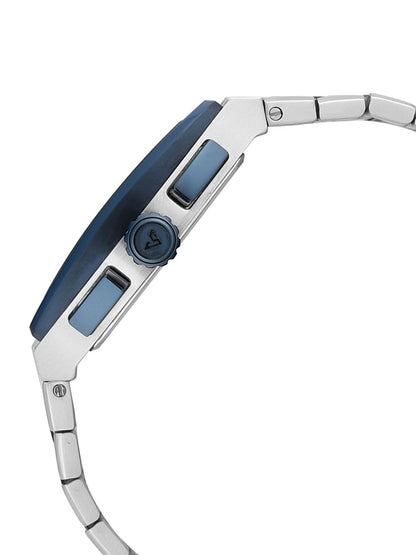 Timex Vector Rectangle 21mm Blue Dial Analog Watch - TWEG26202
