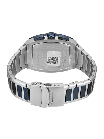 Timex Vector Rectangle 21mm Blue Dial Analog Watch - TWEG26202