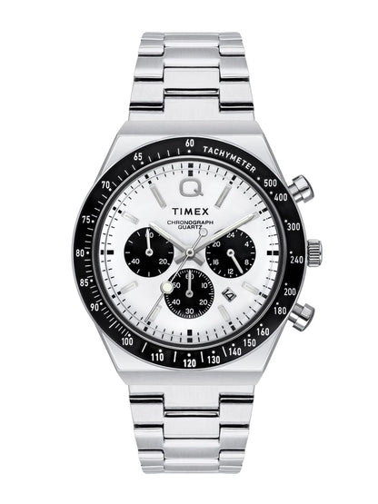 Timex Q Round 21mm White Dial Analog Watch - TWEG26400