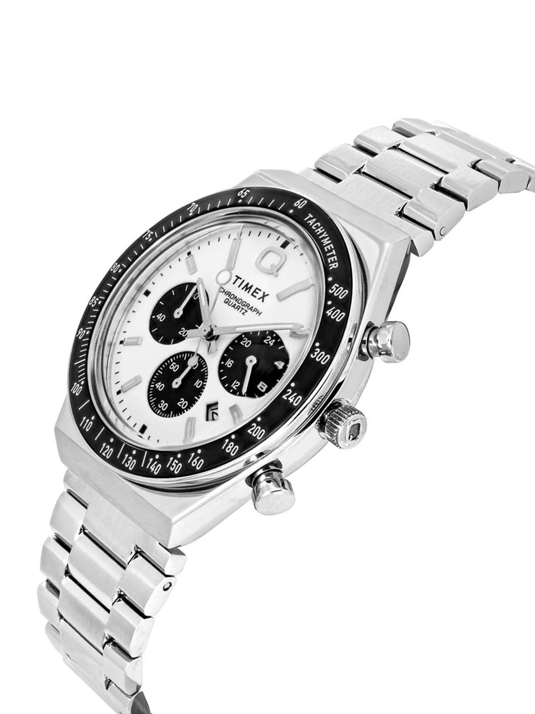 Timex Q Round 21mm White Dial Analog Watch - TWEG26400