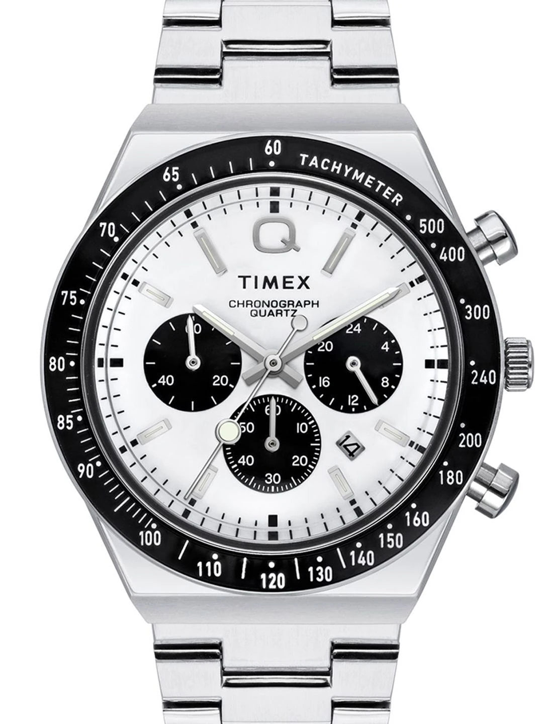 Timex Q Round 21mm White Dial Analog Watch - TWEG26400