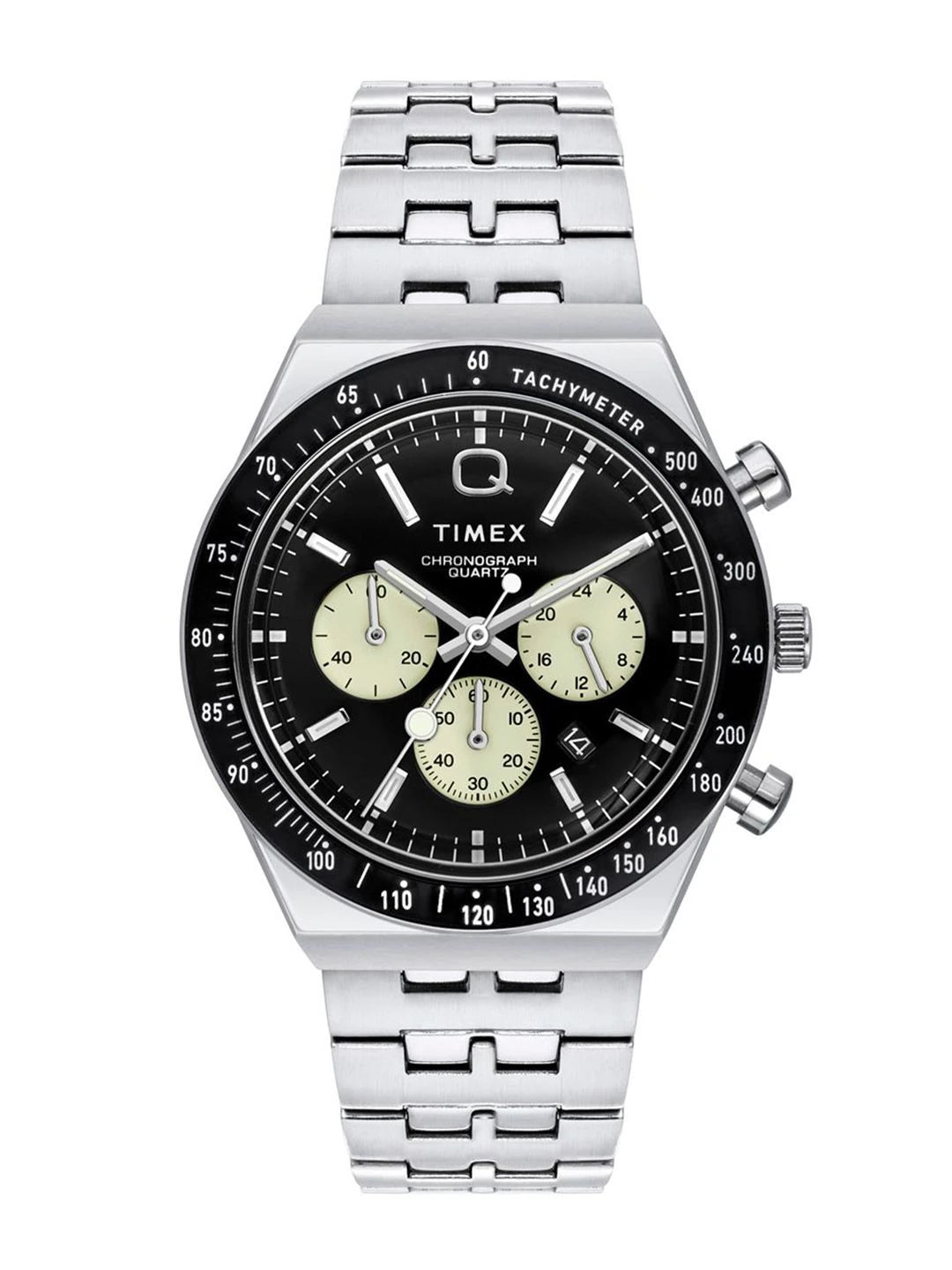 Timex Q Round 21mm Black Dial Analog Watch - TWEG26402