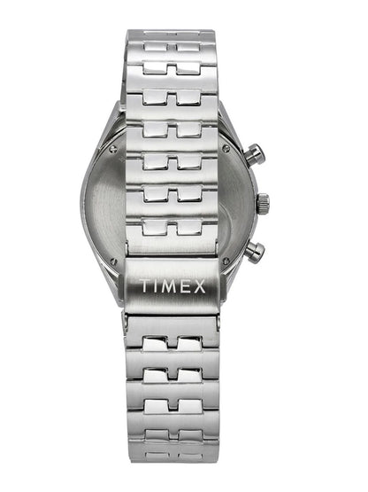 Timex Q Round 21mm Black Dial Analog Watch - TWEG26402