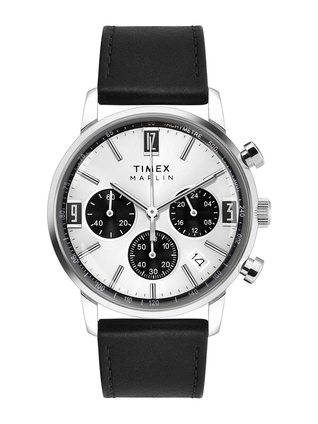 Timex Marlin Round 21mm Silver Dial Analog Watch - TWEG26703