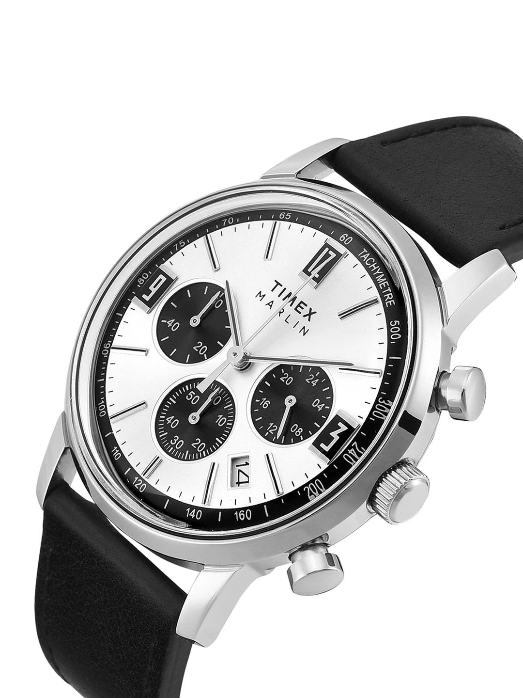 Timex Marlin Round 21mm Silver Dial Analog Watch - TWEG26703