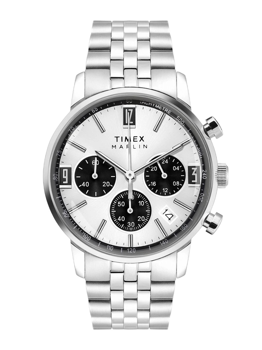 Timex Marlin Round 21mm Silver Dial Analog Watch - TWEG26704