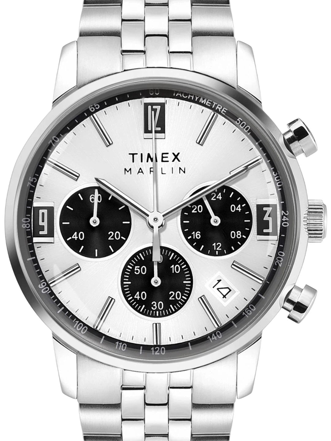 Timex Marlin Round 21mm Silver Dial Analog Watch - TWEG26704