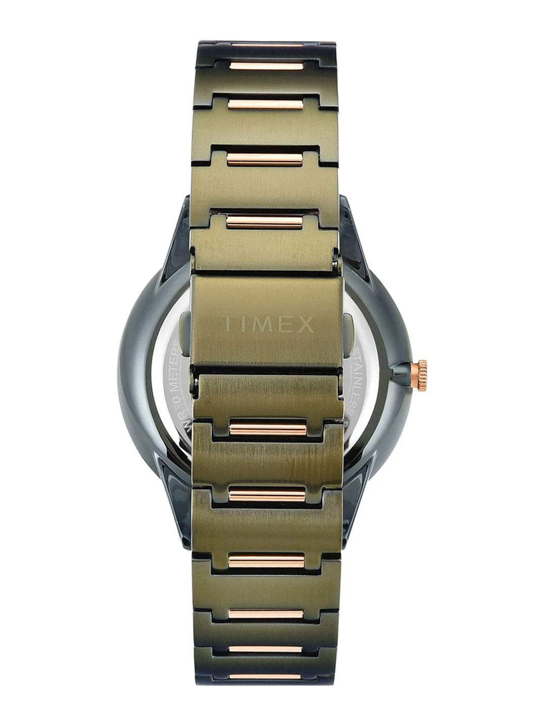 Timex Signio Round 42mm Green Dial Analog Watch - TWEG28002