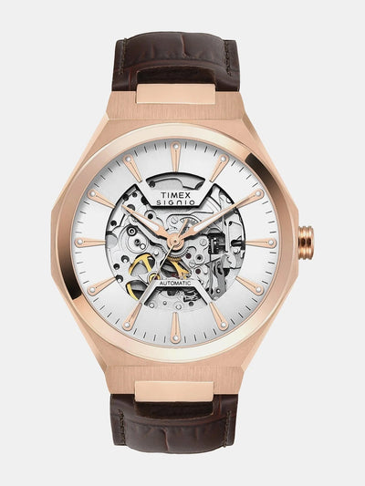 Timex Timex Signio Round Silver Dial Analog Watch - TWEG33900