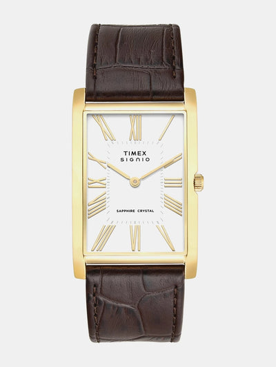 Timex Signio Round White Dial Analog Watch - TWEG34300