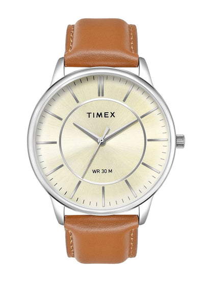 Timex Trendline Round 21mm Champagne Dial Analog Watch - TWTG12100