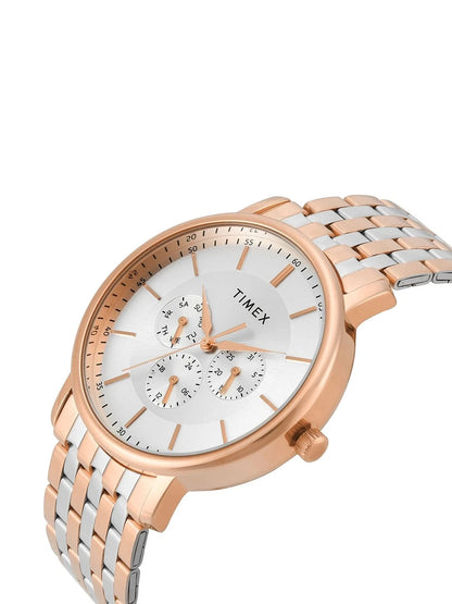 Timex Trendline Round 42mm Silver Dial Analog Watch - TWTG12805