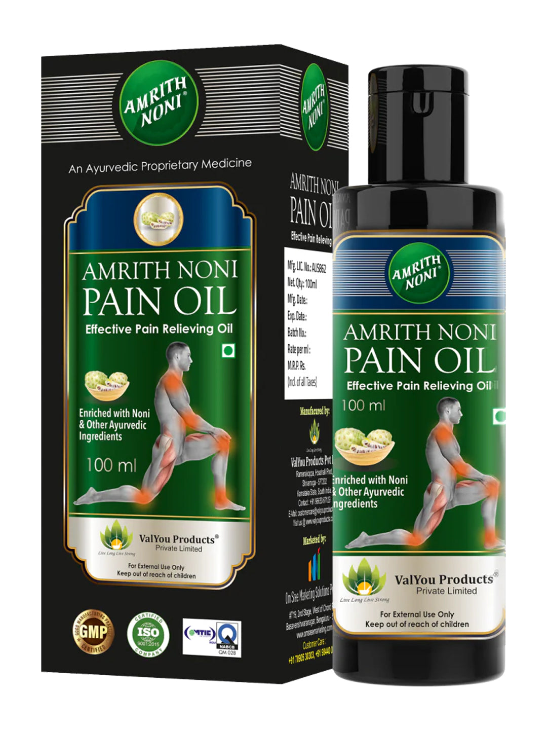 Amrith Noni pain Oil Roll On