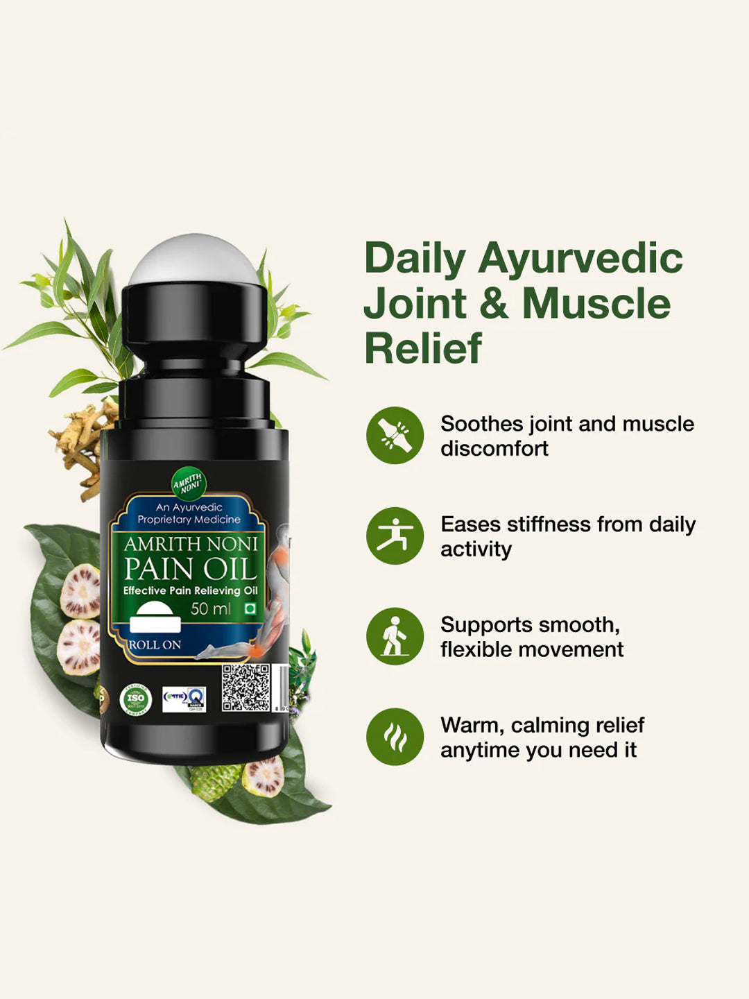 Amrith Noni pain Oil Roll On