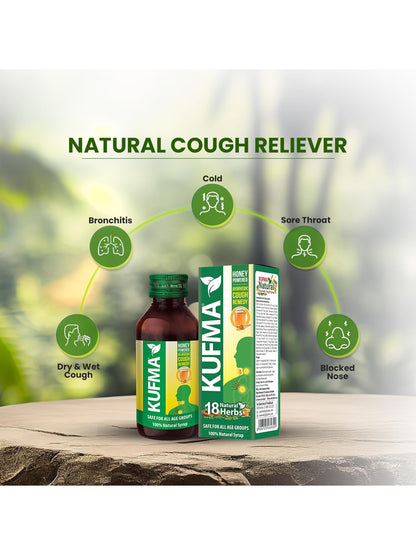 Wings Pharma Kufma Natural Ayurvedic Syrup (100 ml)