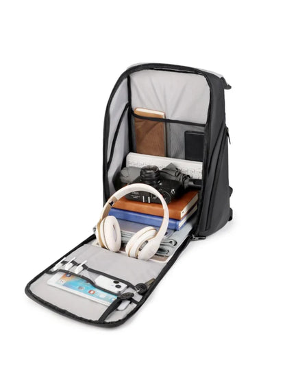 Zensu Airpack Black / Grey Padded Laptop Backpack