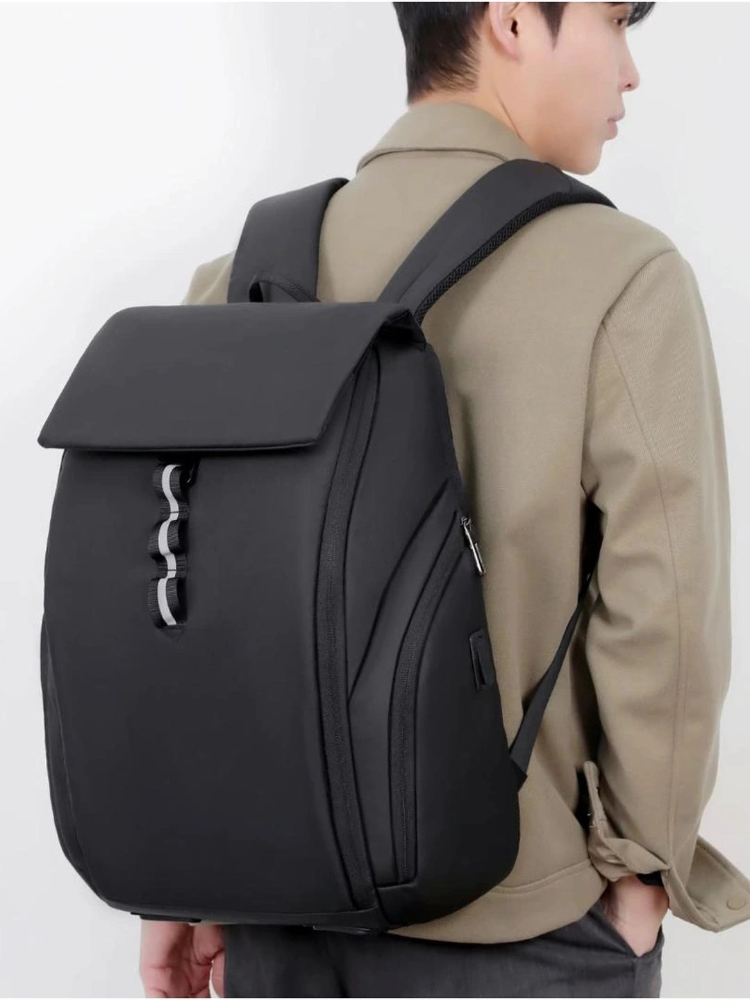 Zensu Airpack Black / Grey Padded Laptop Backpack